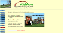 Desktop Screenshot of eisenmanns-gaestehaus.de